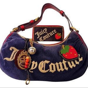 Juicy Couture “Strawberry Fields” Hobo Bundle